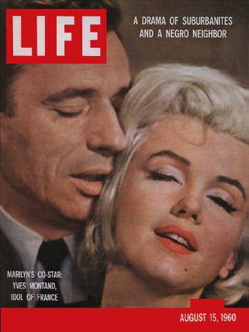 YVES MONTAND AND MARILYN MONROE